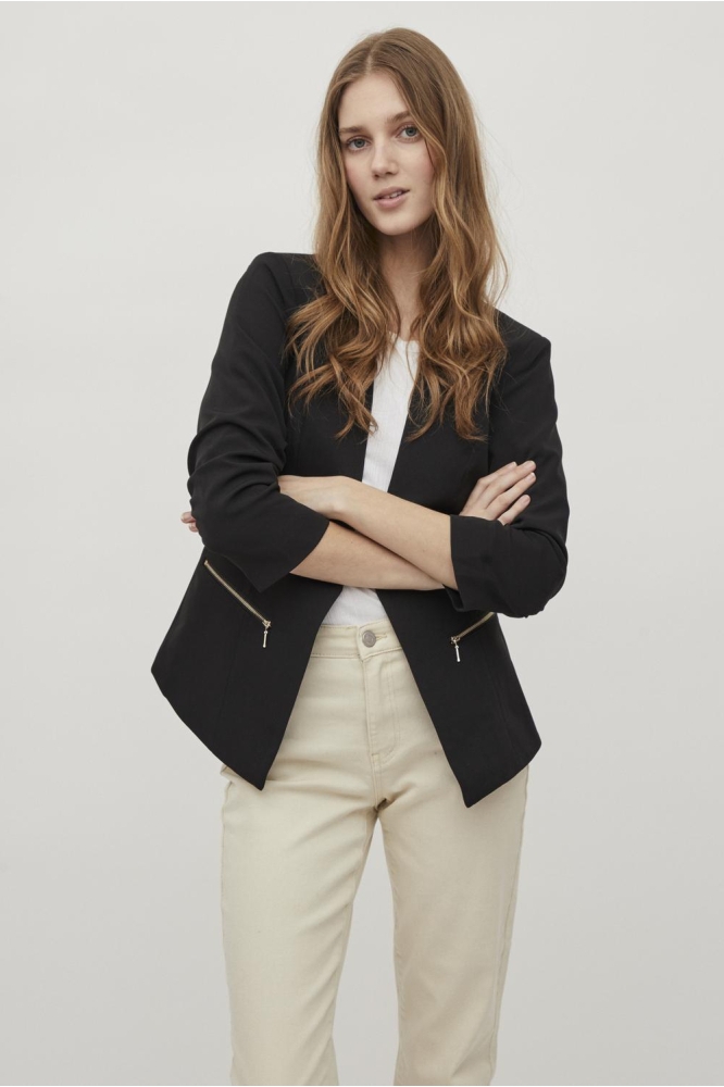 VIJOY 3/4 BLAZER NOOS 14058873 BLACK